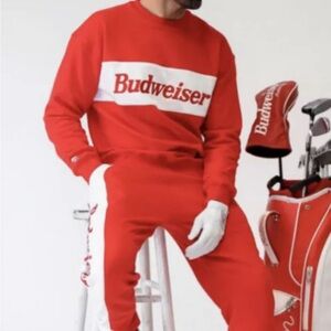 MALBON x Budweiser sweat shirt medium